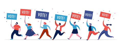 People vote image